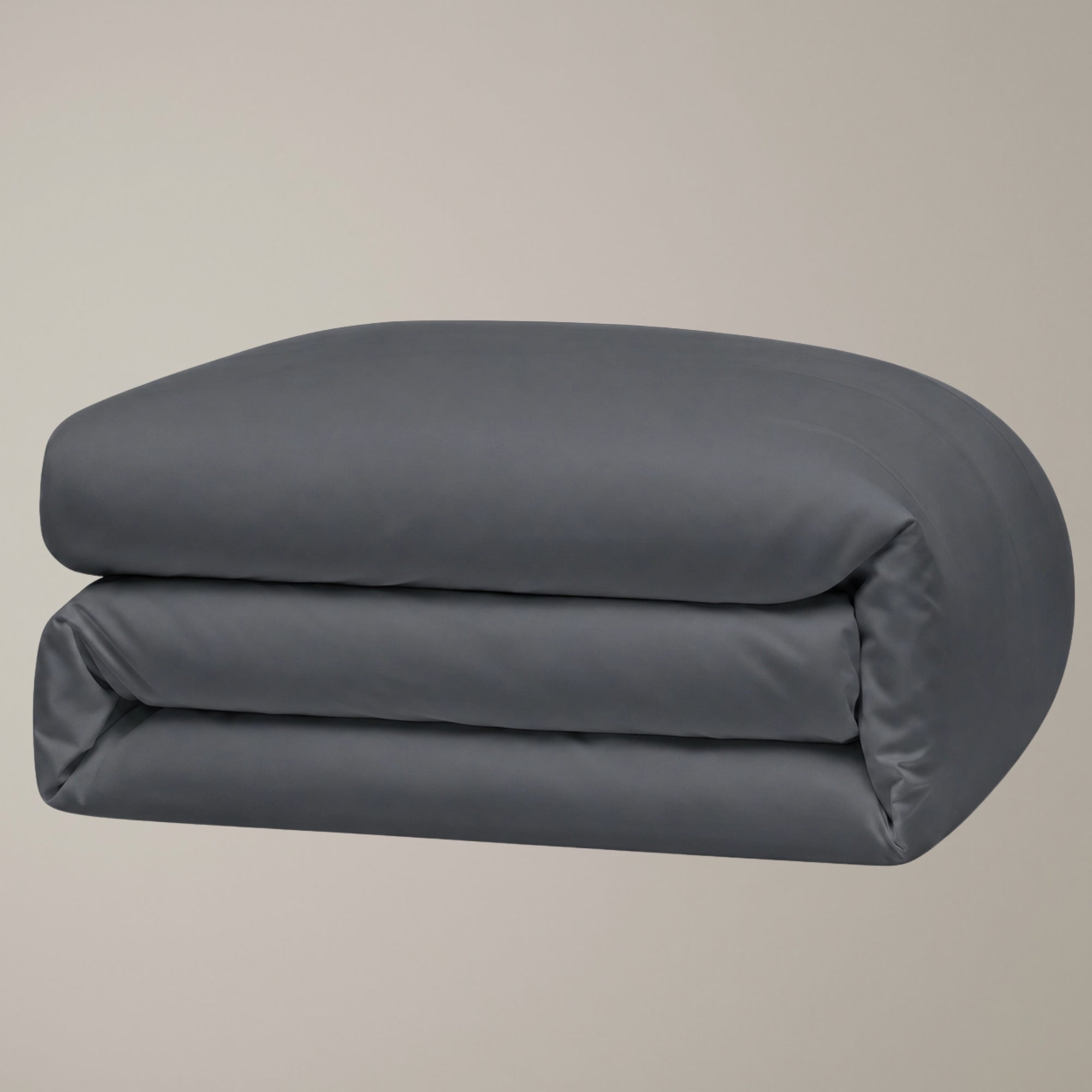 Finole Bettlaken in Granit, Spannbettlaken aus ägyptischer Baumwolle Perkal / Egyptian cotton Perkal fitted sheet #Farbe_Granit